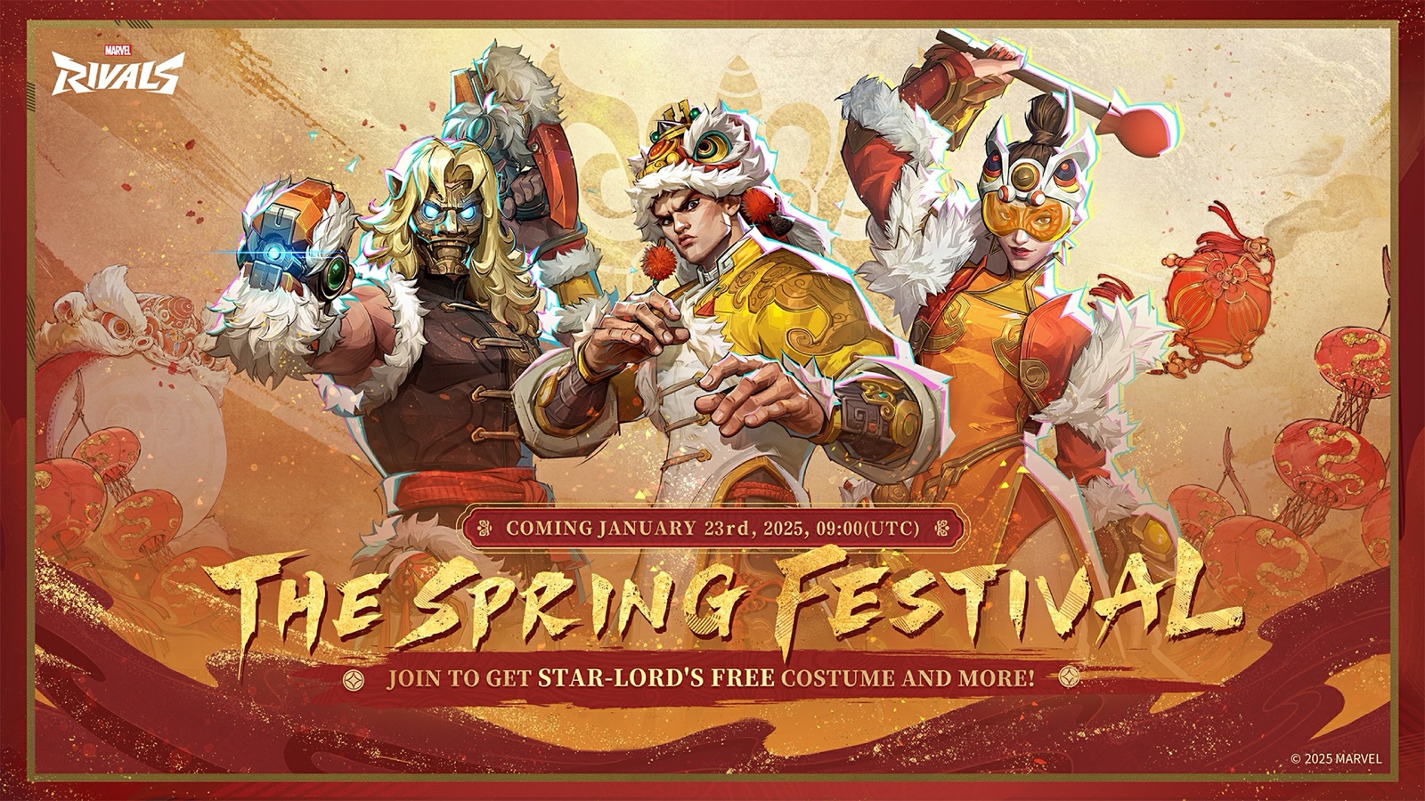 Marvel Rivals Spring Festival key art