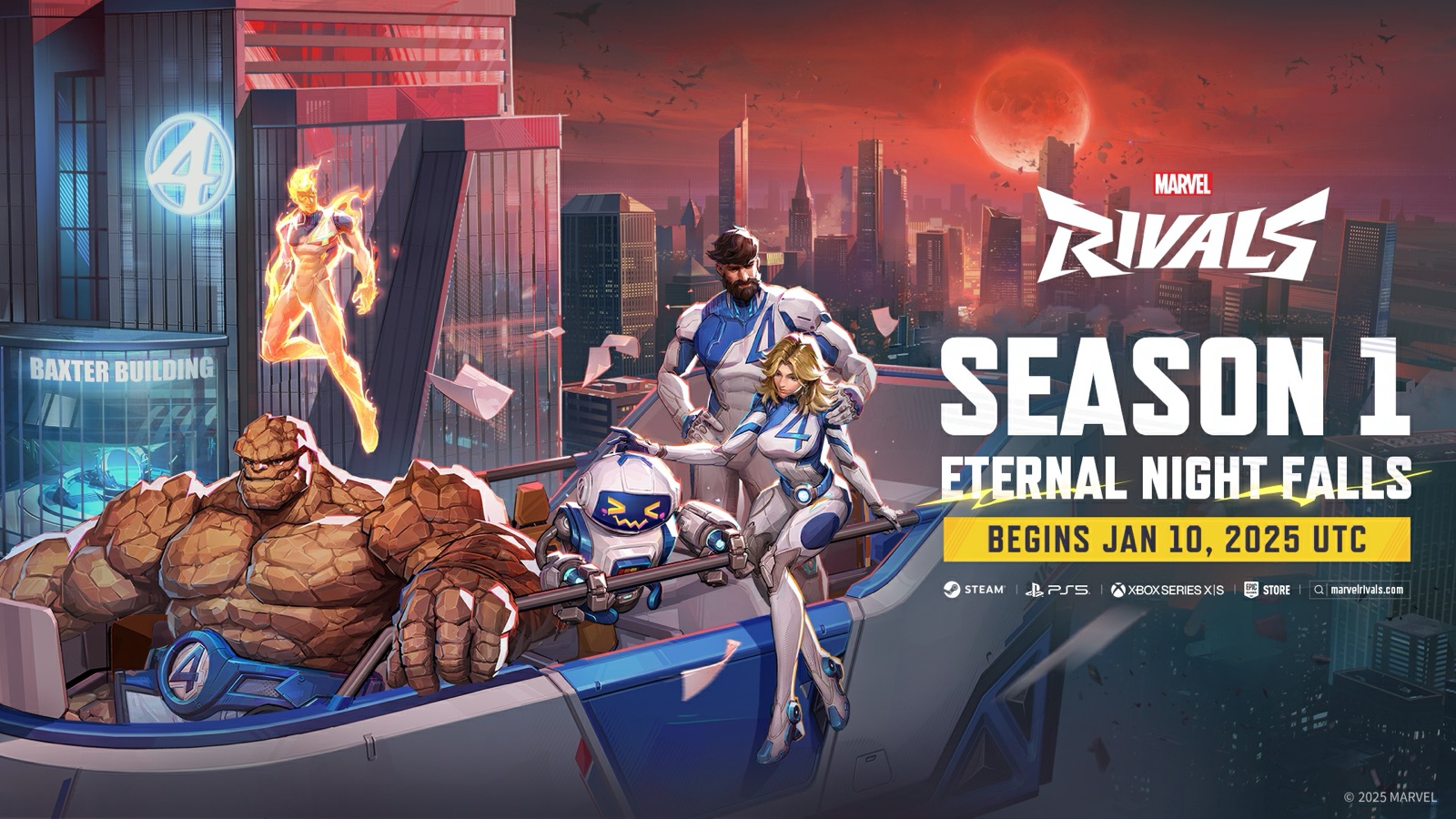 Marvel Rivals — Season 1 Eternal Night Falls